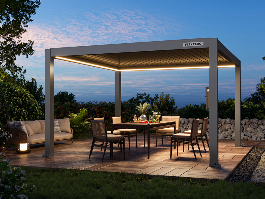 FlexPatio Multi-Fuctional Motorized Pergola