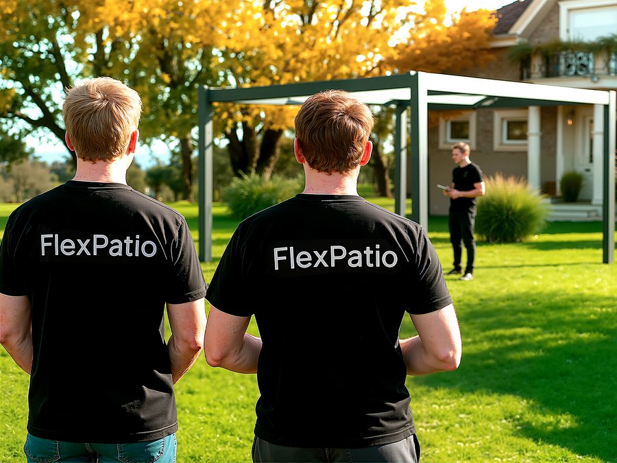 FlexPatio Pergola Installation