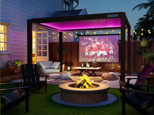 Why Are Modern Families Choosing Motorized Pergolas at backyard?