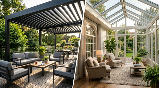 Louvered Pergola vs Sunroom or Glass Patio Room: Which Outdoor Upgrade Fits Better?