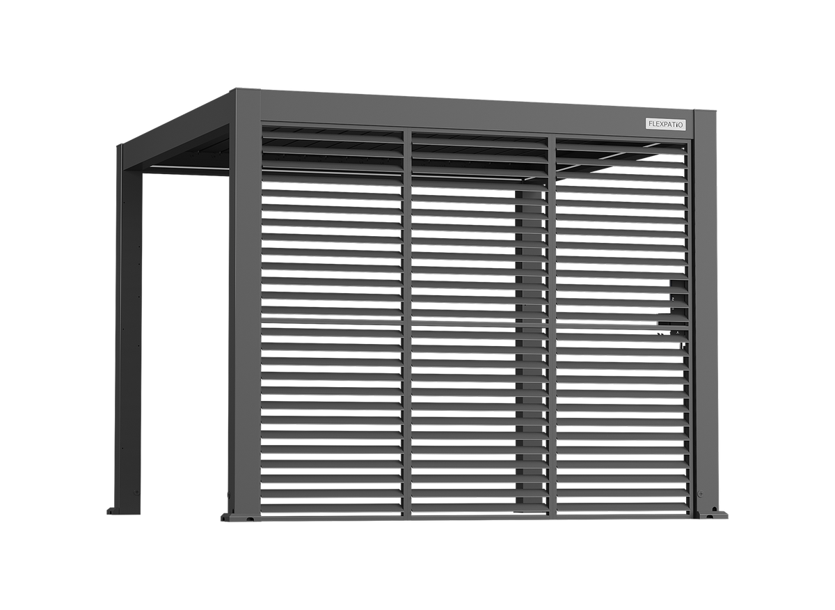 Privacy Shutter Wall for FlexPatio POWER+ | Pergola Optional Wall