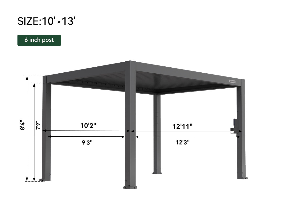 FlexPatio Gen 2 POWER+ PRO Motorized Pergola | Premium Pergola Kits