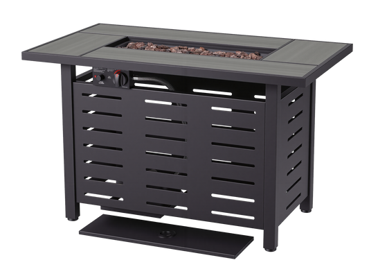 Ceramic Top Fire Pit Table