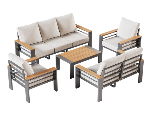 7-Seat Outdoor Sofa Set