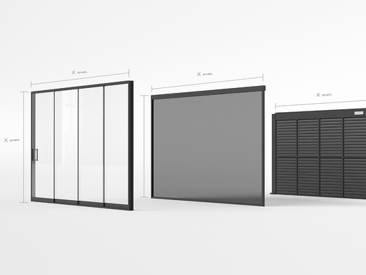 FlexPatio Custom Pergola Side Walls