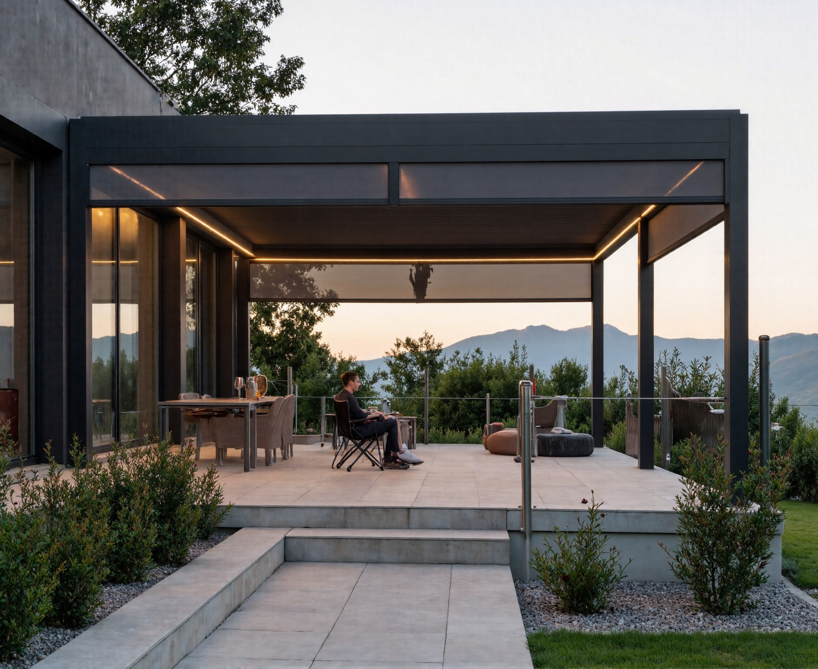 FlexPatio POWER+ PRO Gen 2 Motorized Pergola